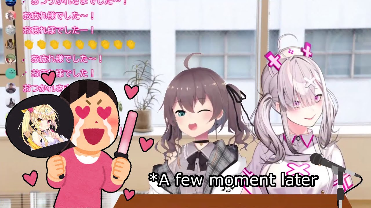 [En Sub] Matsuri is the Ultimate Hoshikawa Fan and gets Teased [Natsuiro Matsuri/ Sukoya Kana]