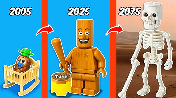 LEGO Brainrot: I Build Evolution of Tung Tung Tung Sahur | FUNZ Bricks