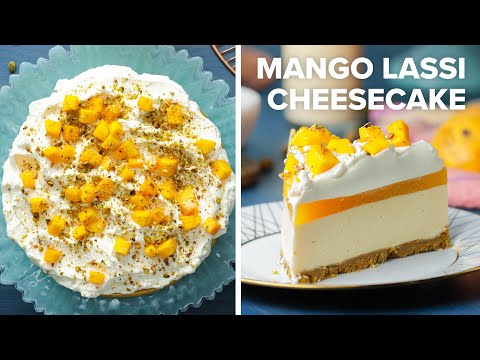 Mango-Lassi Cheesecake