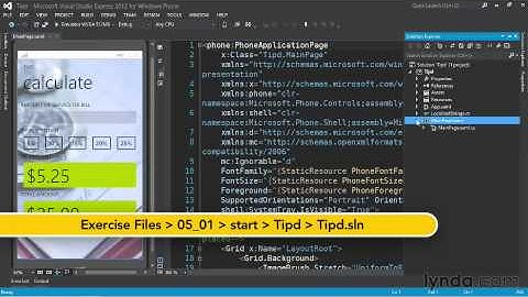 Windows 8 Phone Application Development-12 Calculating Bills (code behind)