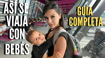 ¿Cómo se viaja con un bebé?