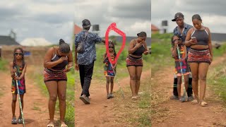 See How This R!tualist Man Woley This Child From A Carel*es Sister In A Lonely Road…💔💔😱
