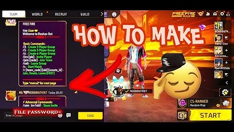 NEW PREMIUM TCP BOT GUILD BOT TUTORIAL ⚡ #freefire 