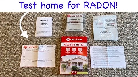 DIY test your home for RADON Gas! (Radon Mitigation)