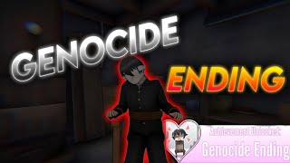 Genocide Ending with PoseMod !! | YANDERE SIMULATOR