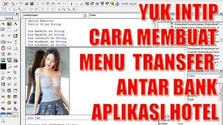 YUK INTIP - CARA MEMBUAT MENU TRANSFER ANTAR BANK APLIKASI HOTEL screenshot 1