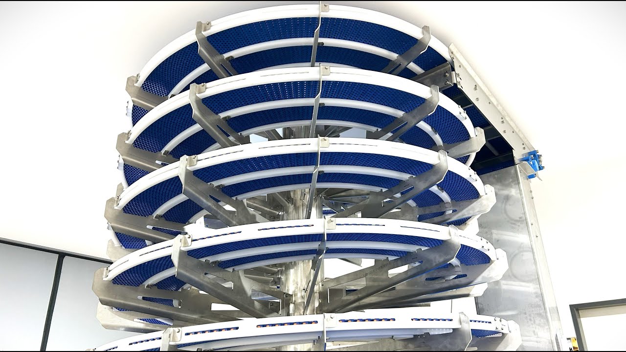 HYGIENIC SPIRAL CONVEYOR