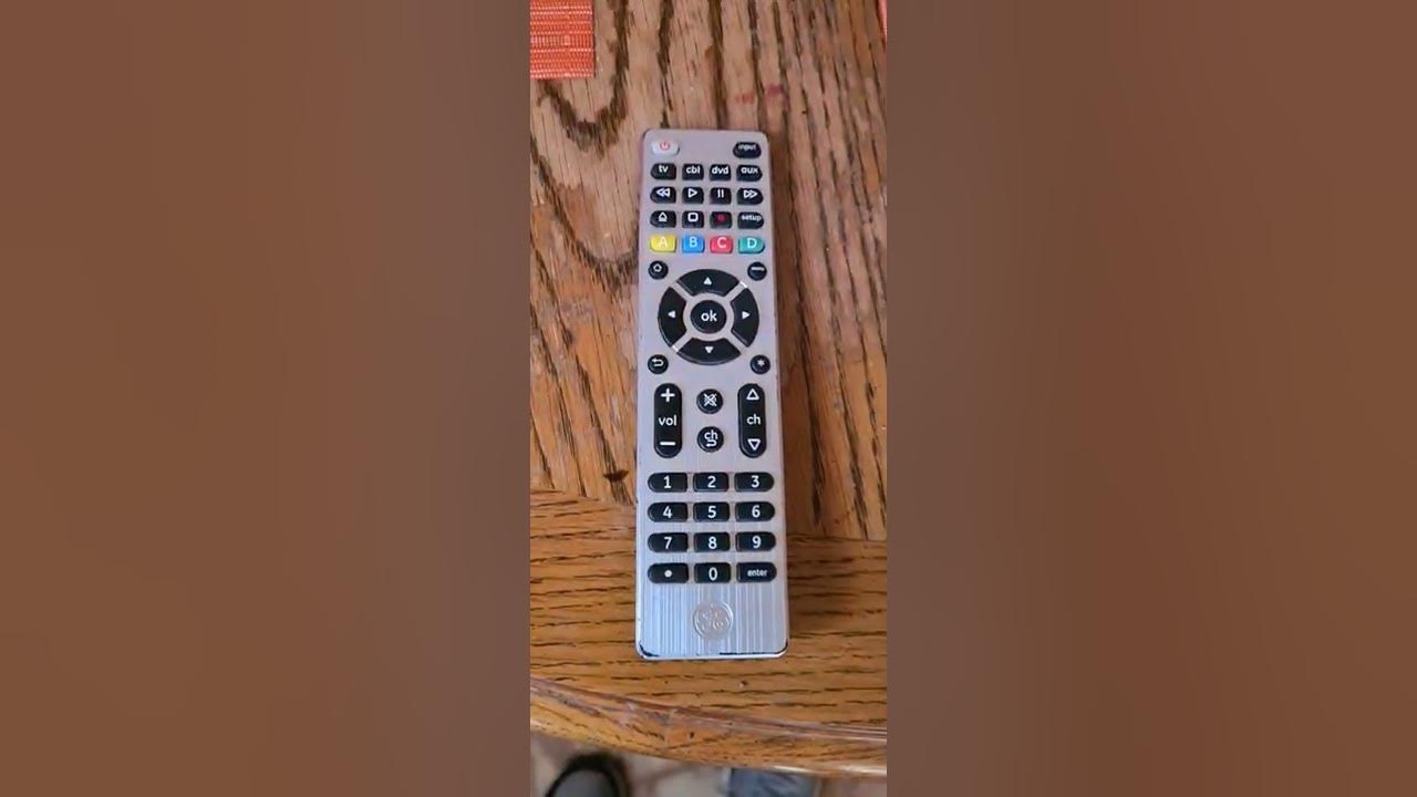 Como programar un Control Universal GE (General Electric) Den like y