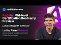Angular Mid-level Certification | Bootcamp Preview | Lazy Loading with the Router