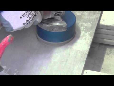 Using diamond core-drills