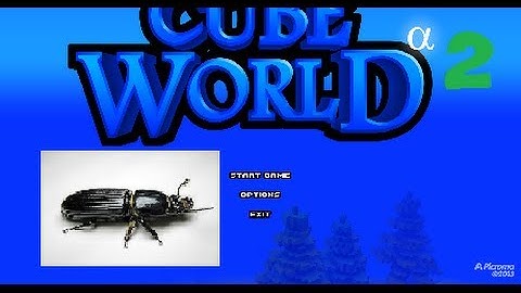 Cube World -Episode 2 -I really hate beetles