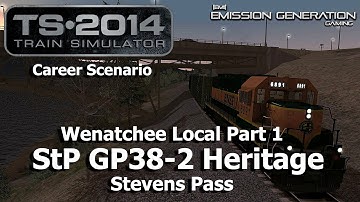 Wenatchee Local Part 1 - Career Scenario - Train Simulator 2014