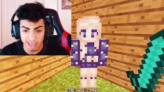 TROLLING SKEPPY ON HIS MINECRAFT LIVE STREAM...
