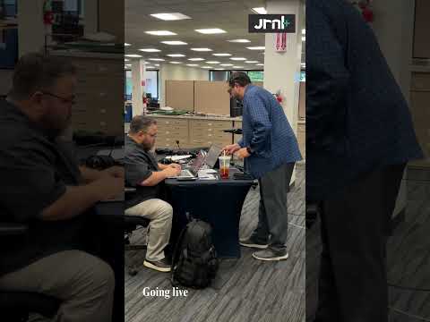 Ever wonder what election night looks like in a newsroom?