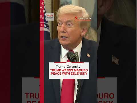 BREAKING Trump S Wa Ning To Maduro Shakes Zelensky White House Talks 