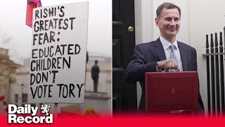 UK economy flatlined this year as teachers’ strikes drag on growth