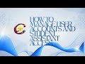CareSync( PUPTOCMS): HOW TO MANAGE USER ACCOUNTS AND STUDENT ASSISTANT ACCESS