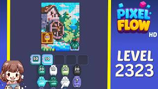 Pixel Flow Level 2323 Solution Walkthrough