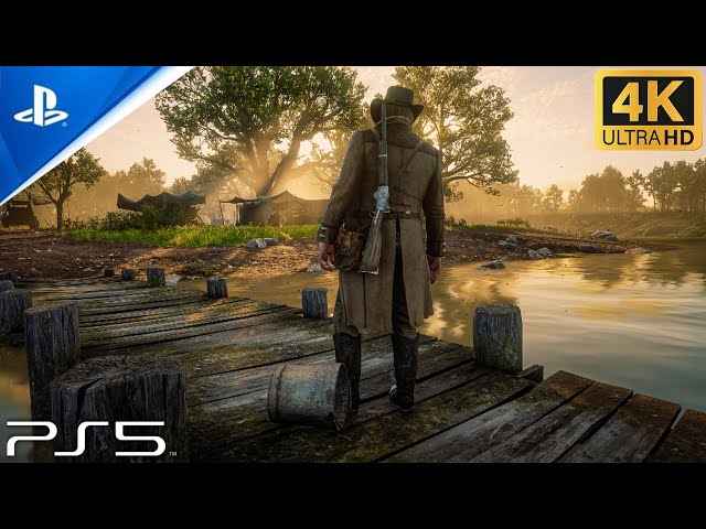 Red Dead Redemption 2 PS5 4K UHD Free Roam Gameplay (PlayStation 5