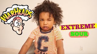 BABY WARHEADS CHALLENGE (Funny Reaction)