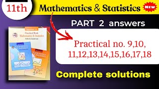 11th science maths practical book answers class 11 - math practical book 11th class answer part 2