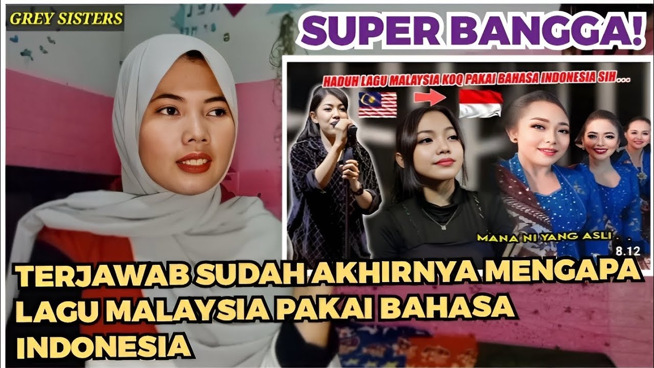 KARNA SUSAH PAKAI AKSEN E❓ALASAN LAGU MALAYSIA TERDENGAR MEMAKAI BAHASA INDONESIA!!