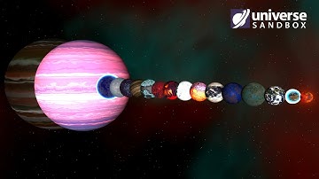Making A Solar System Out Of Your Competition Winning Planets! Universe Sandbox