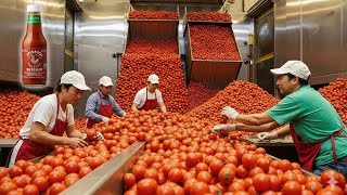 How Tomato Ketchup Is Made In Factory Tomato Ketchup Manufacturing Process