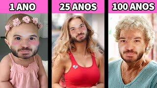 JOGUEI UM SIMULADOR DE VIDA DE UMA GAROTA! - 100 Years Life Simulator screenshot 4