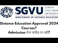 Admission open in suresh gyan vihar university jaipur for session 202425 in open and distance mode