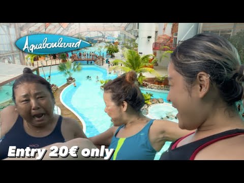 AQUABOULEVARD || PARIS WATER PARK || BALARD || TIBETAN YOUTUBER
