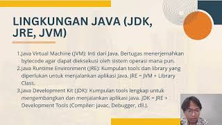Pengenalan Java dan Lingkungannya