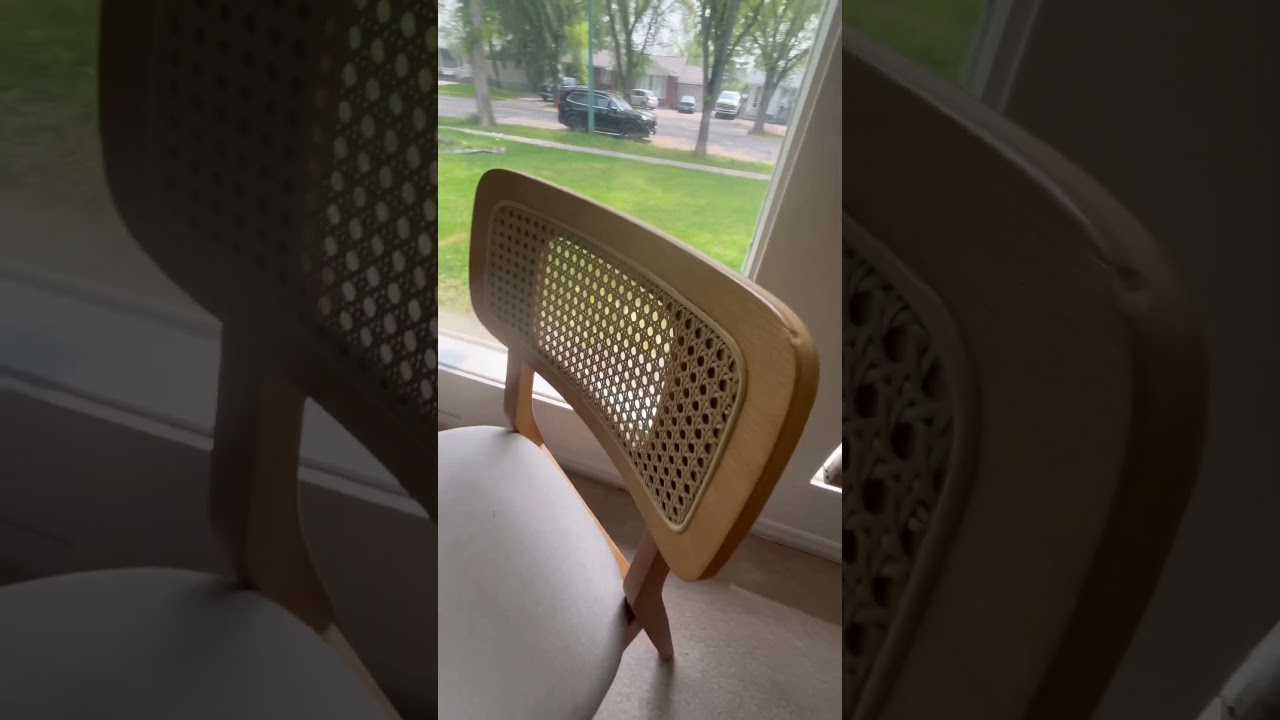 Modern wooden chair set 