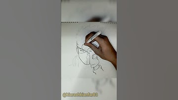 Drawing Hatake Kakashi🌀Naruto Anime #Shorts