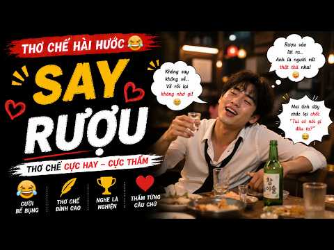 Video SAY RƯỢU - Thơ Chế Hài Hước ( cười tụt rốn ) - youtube