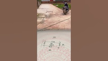 ♦️Cần tiền chủ cần thanh khoản gấp lô đất 100m  mét .Mt5.61 mét .hậu 5.62mét . Đường ôtô vào đất