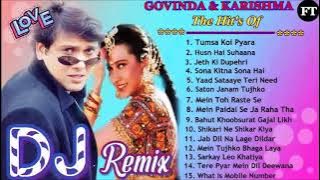 Govinda & Karishma Kapoor Song   Hindi Bollywood Dj Remix Collection   Hindi Romantic Nonstop Remix