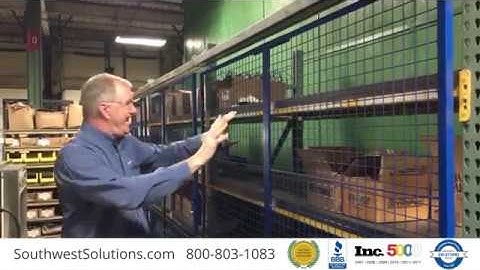 Wire Partition Sliding Doors Pallet Rack Locking Security Doors