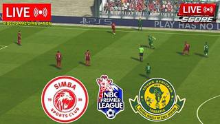 🔴 Simba vs Yanga LIVE Score 🏆 Tanzania Premier League 2025/26 | Video Game PES21 Simulation