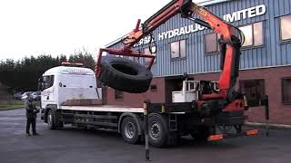 UHL2705 EARTHMOVER TYRE HANDLER GRAB