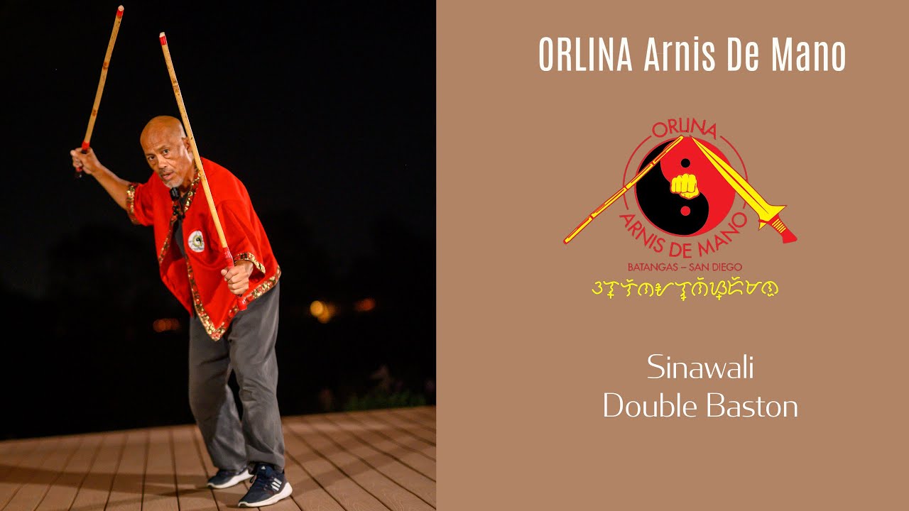 Orlina Arnis De Mano - Sinawali (Double Baston) - YouTube