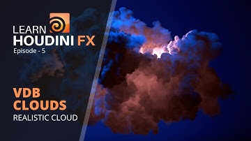 Houdini Tutorial | Houdini VDB Clouds Tutorial | In HINDI