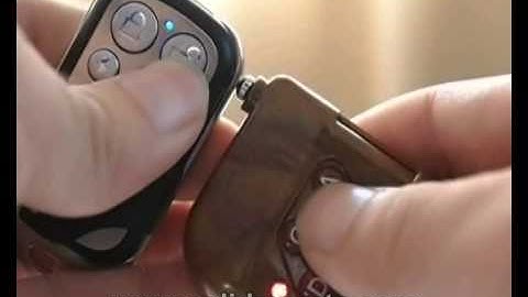 How to program SR-RCD-P1 self-learning remote control duplicator for garage door openers & gates