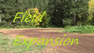 Fall Expansion, Amending And Cover Cropping A New Field