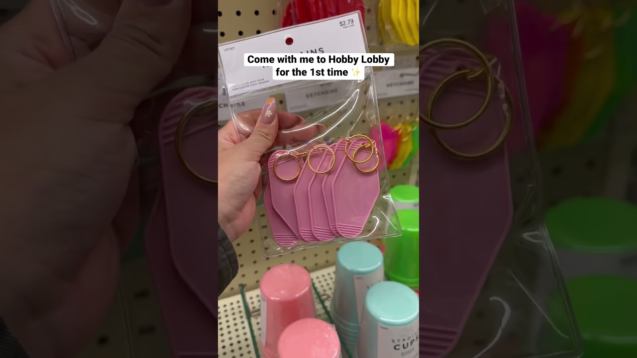 First time at Hobby Lobby 🥰 