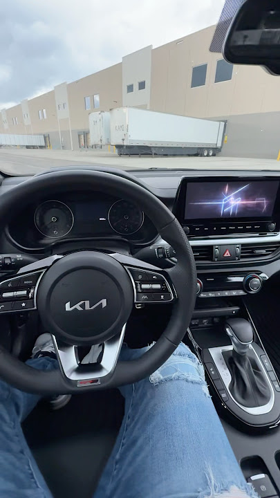 Ignition inside the 2024 Kia Forte GT Line