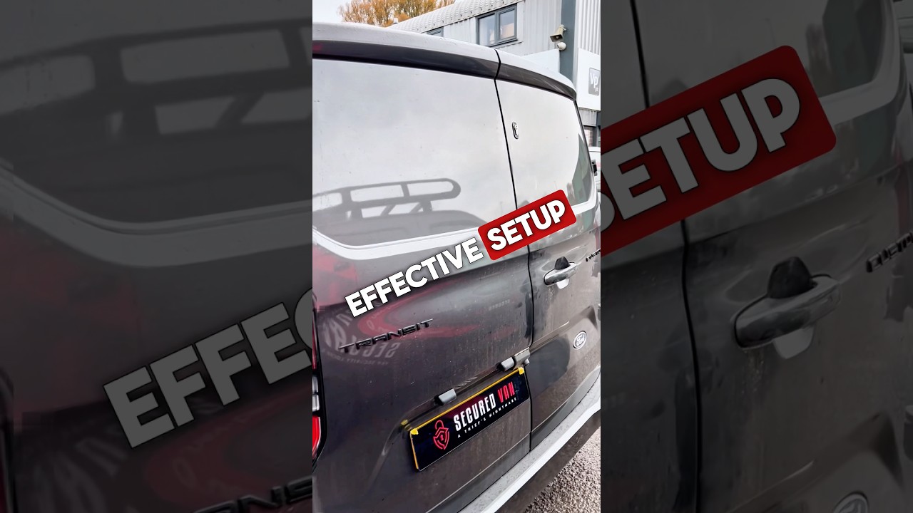 Ford Custom van security setup – how to protect it from latch attacks | Internal shields & van locks