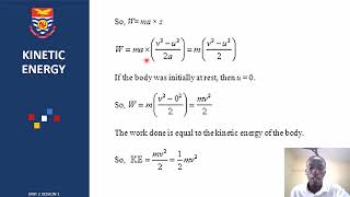 General Physics Theory Unit 2 Session 1