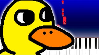 The Duck Song 4 Meme (Piano Tutorial)