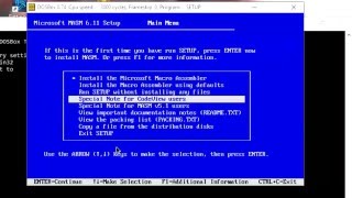 Instalación Ensamblador (MASM611)  y DOSBOX en windows 10
